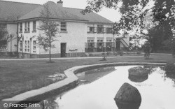 The Pond And Block 6, North Wales Sanatorium 1936, Denbigh