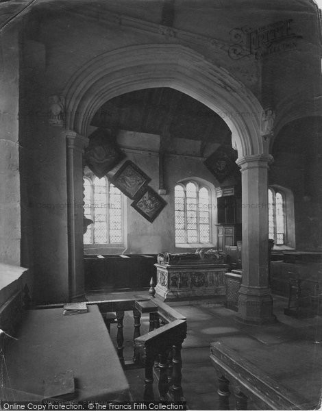 Photo of Denbigh, Whitchurch Interior c.1875
