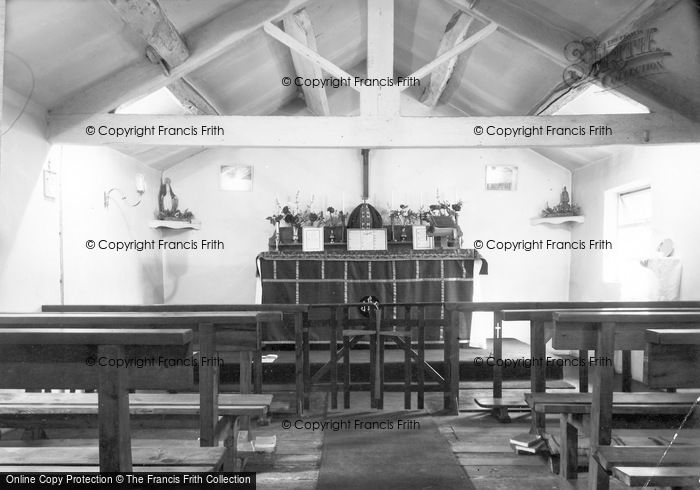 Photo of Denby Dale, Roman Catholic Church Interior c.1955