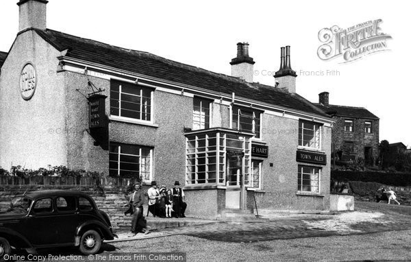 Photo of Denby Dale, White Hart c.1955