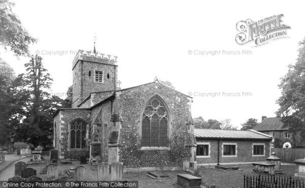Photo of Denham, The Church c.1965