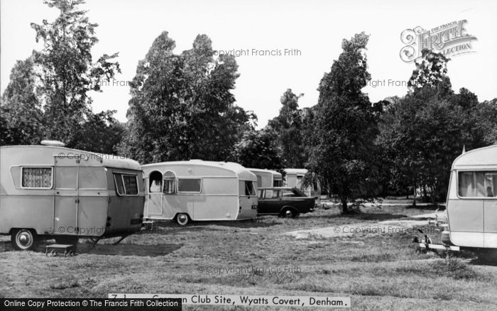Photo of Denham, Wyatts Covert Caravan Club c.1965