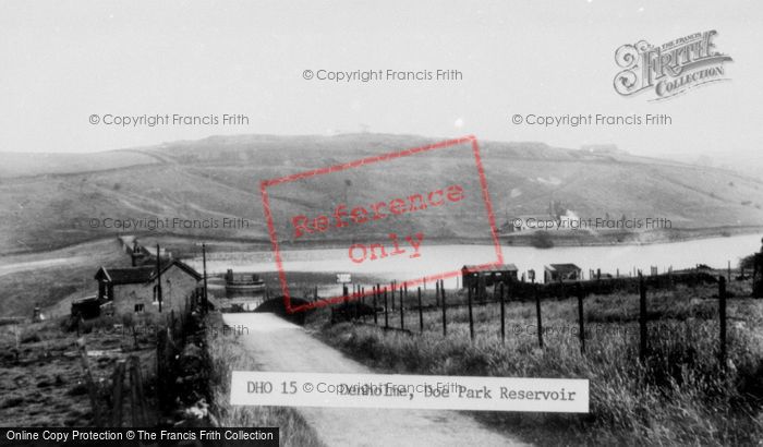 Photo of Denholme, Doe Park Reservoir c.1960
