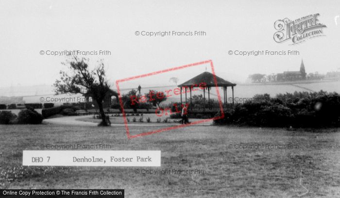 Photo of Denholme, Foster Park c.1955