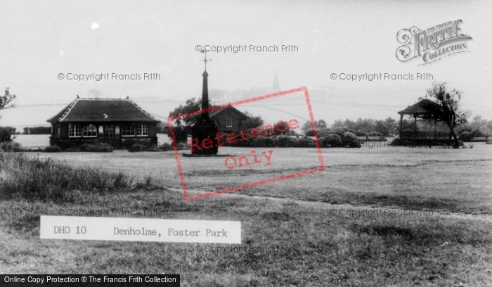 Photo of Denholme, Foster Park c.1955