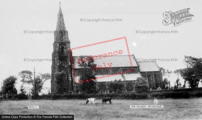 Photo of Denholme, St Paul's Church c.1955