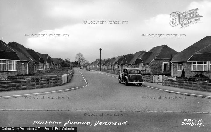Photo of Denmead, Martin Avenue c.1960