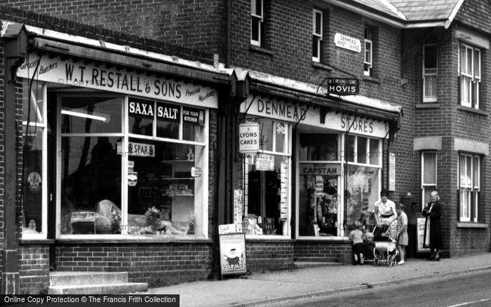 Photo of Denmead, Post Office c.1960