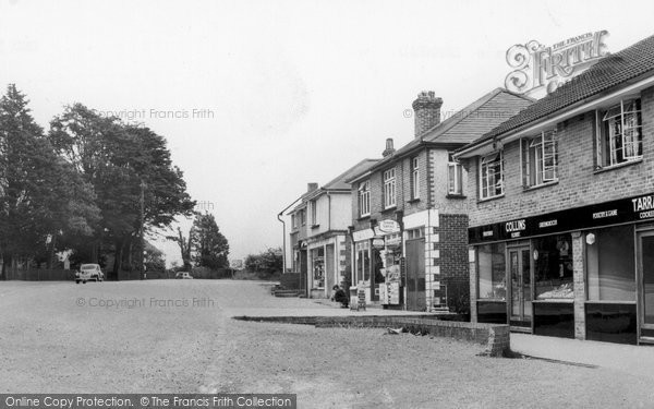 Photo of Denmead, Shopping Parade c.1965