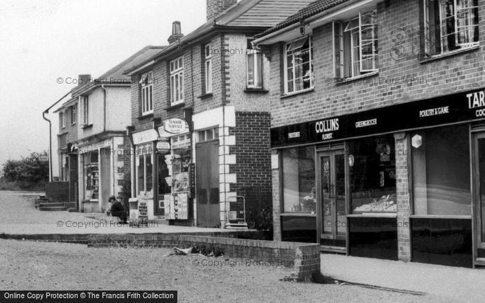 Photo of Denmead, Shopping Parade c.1965