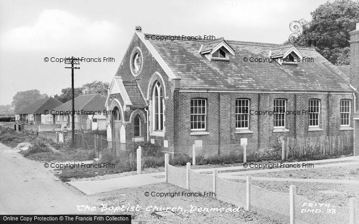 Photo of Denmead, The Baptists' Church c.1960