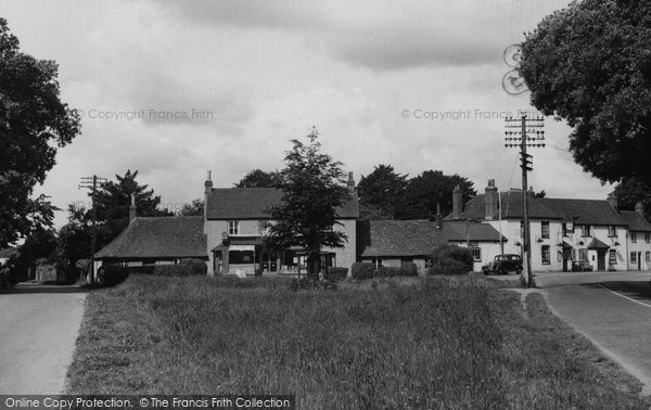 Photo of Denmead, The Green c.1960