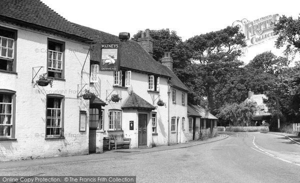 Photo of Denmead, The White Hart c.1960
