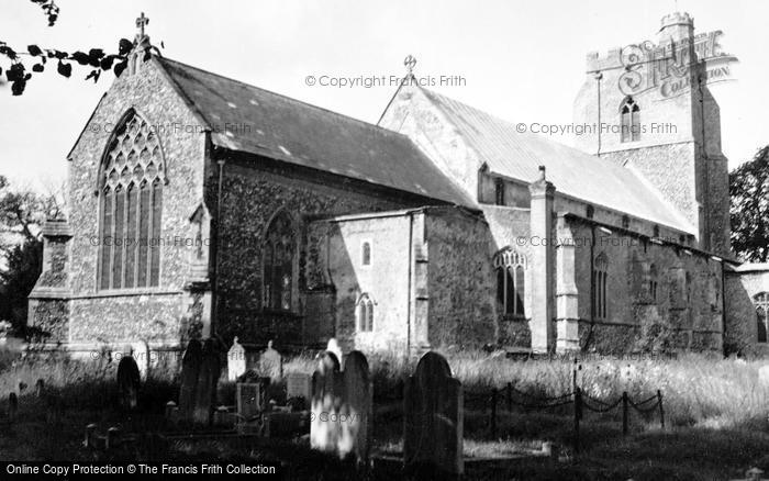 Photo of Dennington, Church 1950