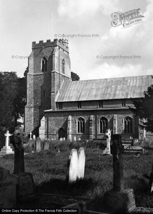 Photo of Dennington, Church 1950