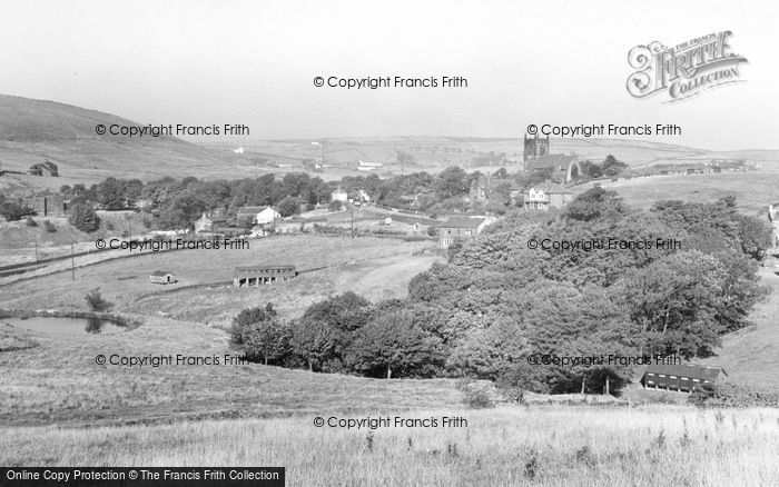 Photo of Denshaw, General View c.1960