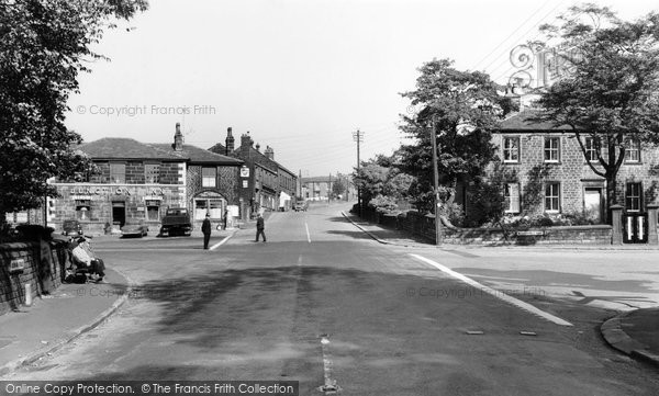 Photo of Denshaw, The Cross Roads c.1960