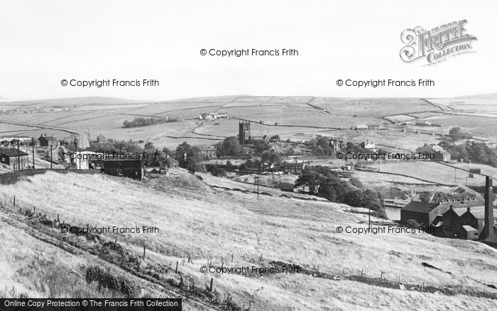 Photo of Denshaw, View Towards Rams Head c.1960