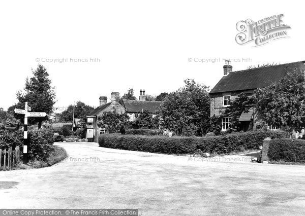 Photo of Denstone, The Village c.1955
