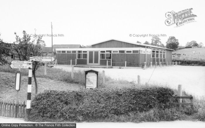 Photo of Denstone, The Village Hall c.1965