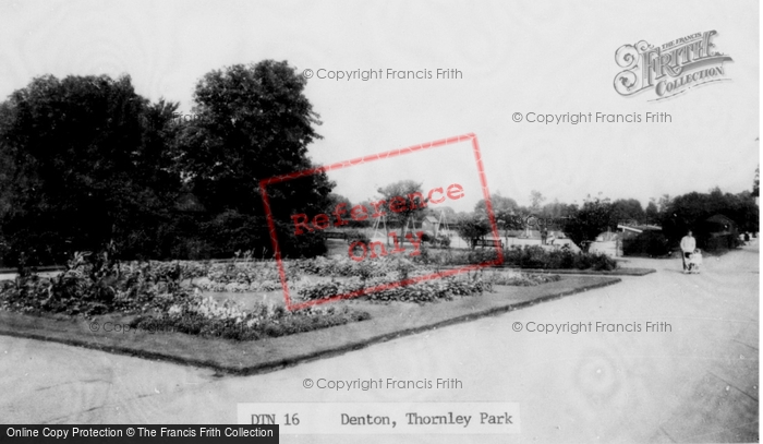 Photo of Denton, Debdale Park c.1955