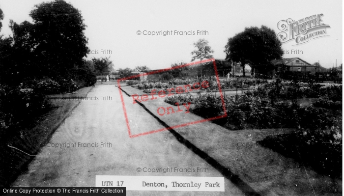 Photo of Denton, Debdale Park c.1955