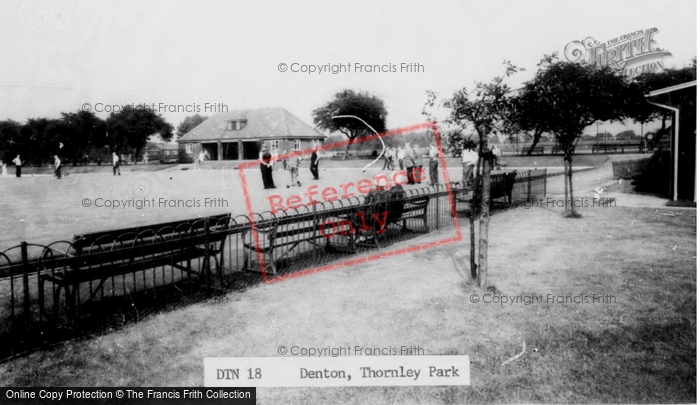 Photo of Denton, Debdale Park c.1955