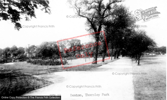 Photo of Denton, Debdale Park c.1955