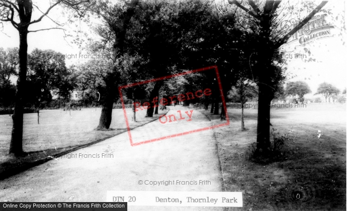 Photo of Denton, Debdale Park c.1955