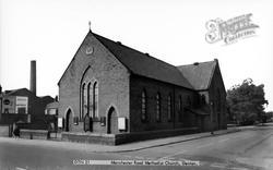 Manchester Road Methodist Church c.1955, Denton