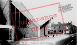 St Mary's Rc Church c.1965, Denton