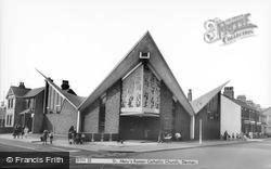 St Mary's Roman Catholic Church c.1965, Denton