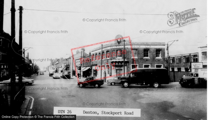 Photo of Denton, Stockport Road c.1965