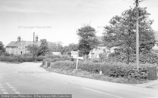 Photo of Denton, The Corner c.1960