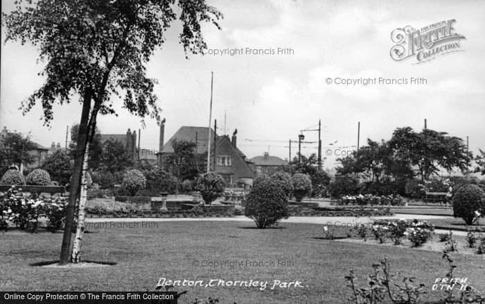 Photo of Denton, Thornley Park c.1955