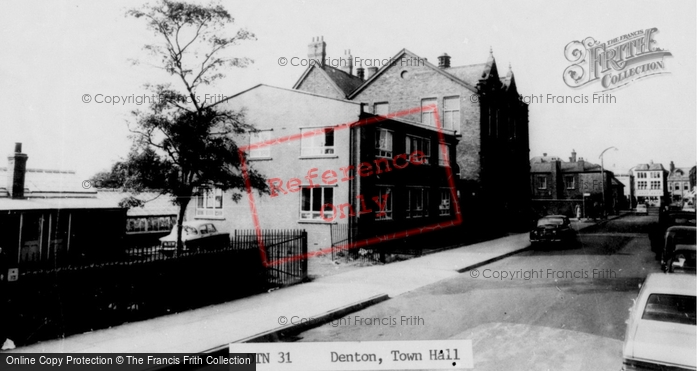 Photo of Denton, Town Hall c.1965