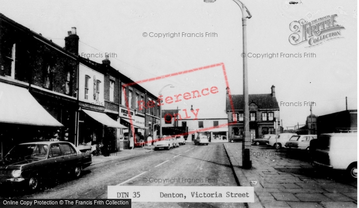 Photo of Denton, Victoria Street c.1965