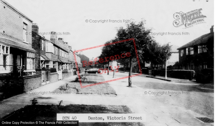 Photo of Denton, Victoria Street c.1965