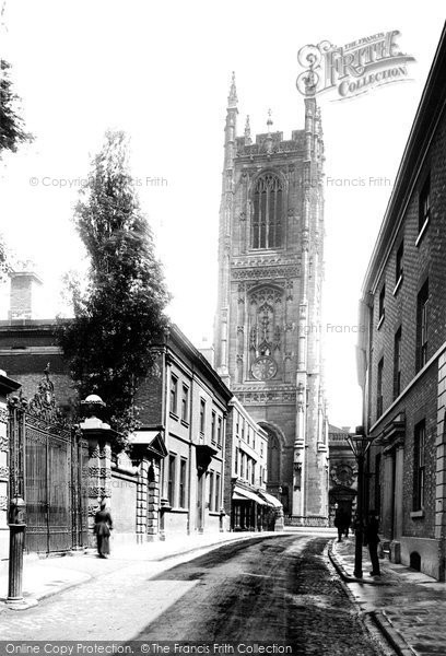 Photo of Derby, All Saints Church 1896