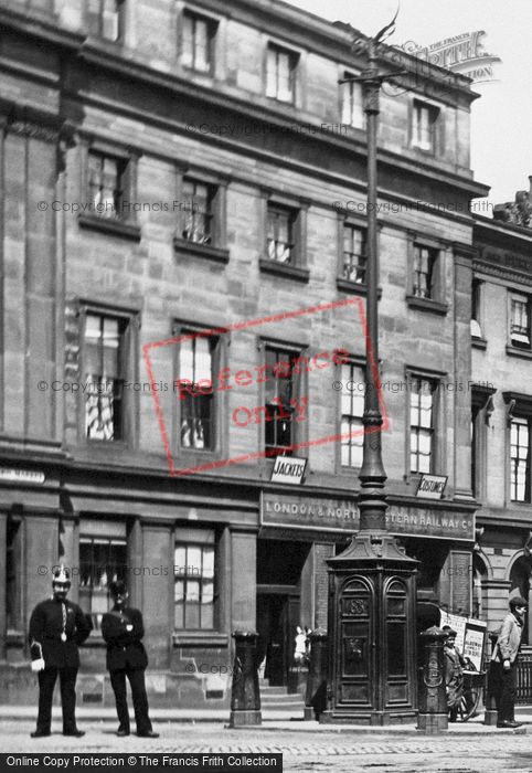 Photo of Derby, Cornmarket 1896