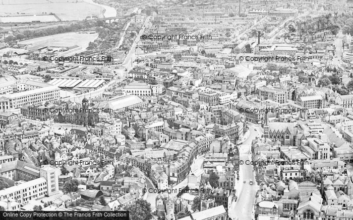 Photo of Derby, From The Air c.1955