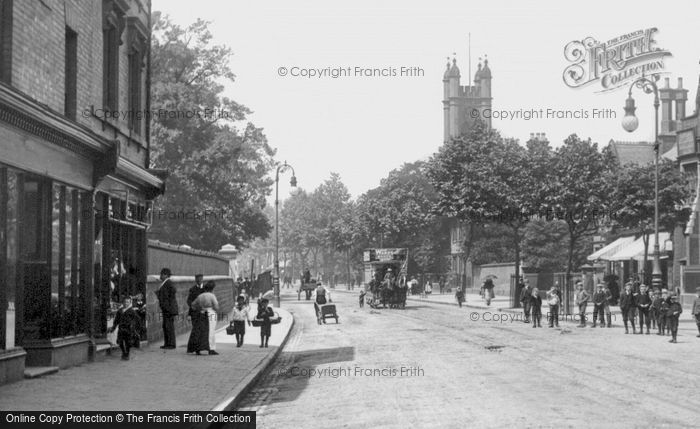 Photo of Derby, London Road 1896