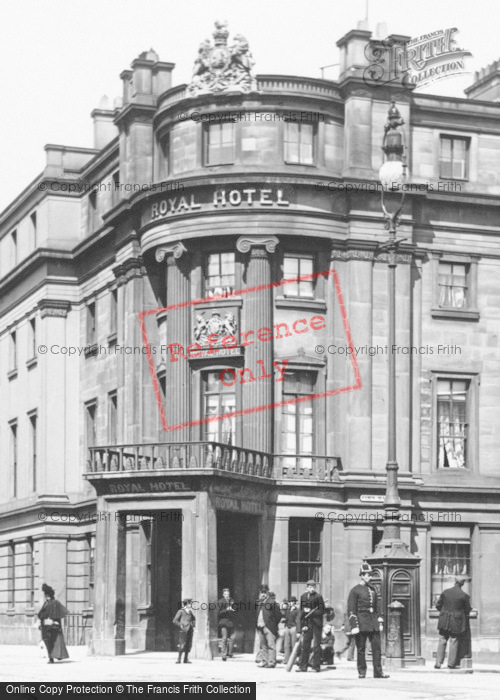 Photo of Derby, Royal Hotel 1896