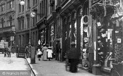 Shops In Iron Gate 1896, Derby