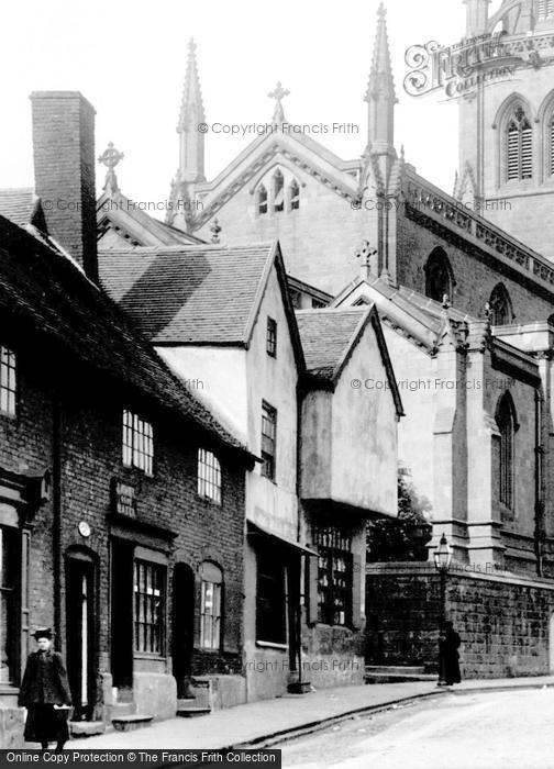 Photo of Derby, St Alkmund's Church 1896