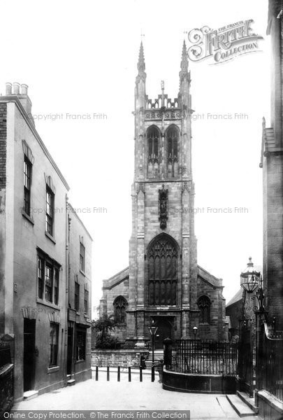 Photo of Derby, St Mary's R.C Church 1896