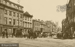 Derby, the Cornmarket 1896