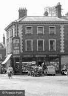 Briggs' Shop, Market Square c.1955, Dereham