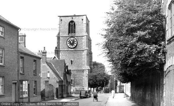 Photo of Dereham, Church Street c.1955