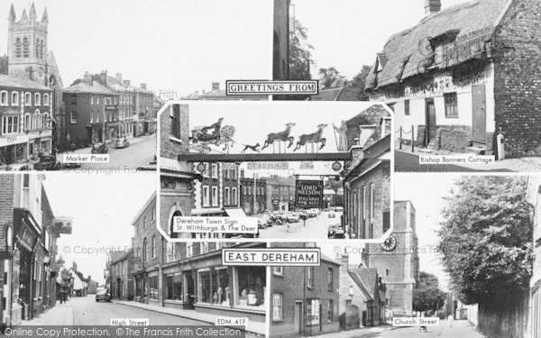 Photo of Dereham, Composite c.1960
